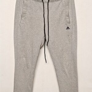 Adidas Men's Heather Gray Joggers